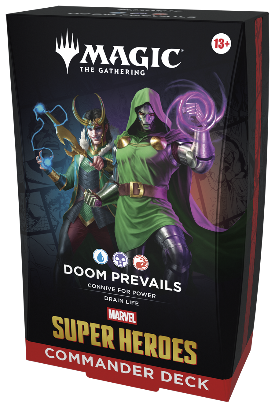 Magic Marvel Super Heroes Commander Deck Set ENG