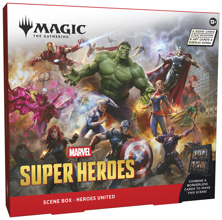 Magic Marvel Super Heroes Scene Box Bundle ENG