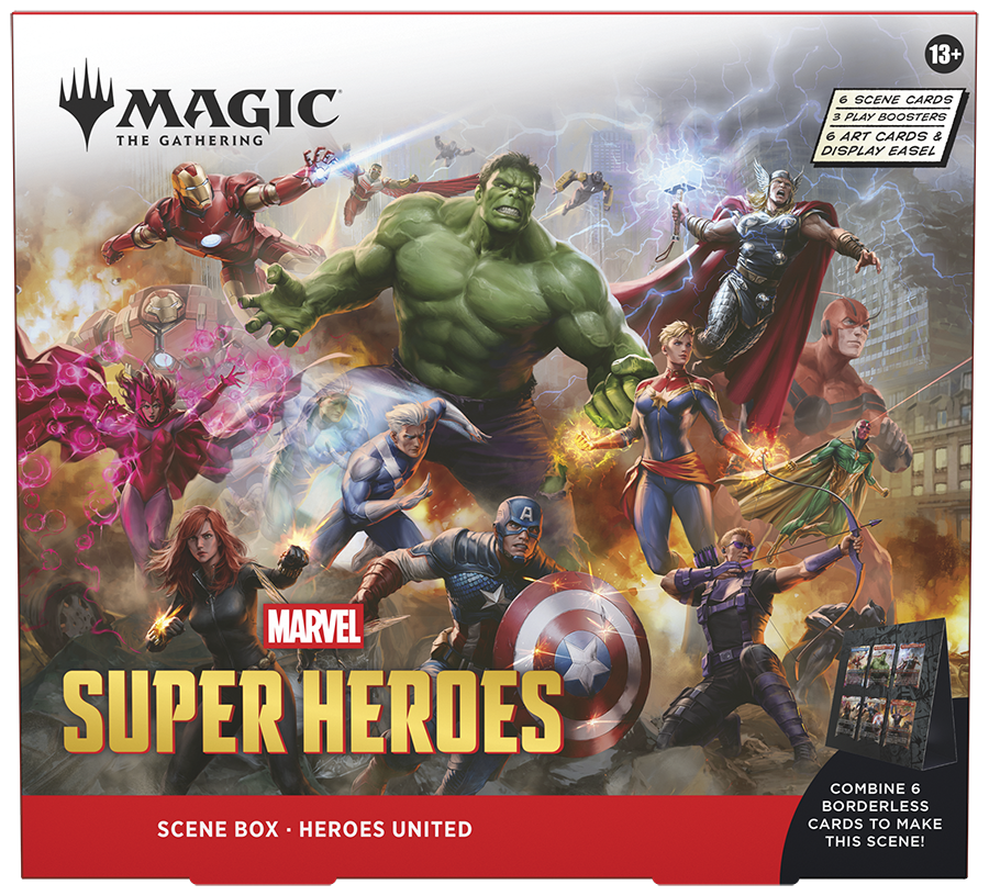 Magic Marvel Super Heroes Scene Box Bundle ENG