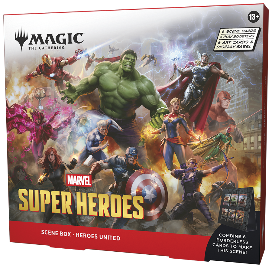 Magic Marvel Super Heroes Scene Box Bundle ENG