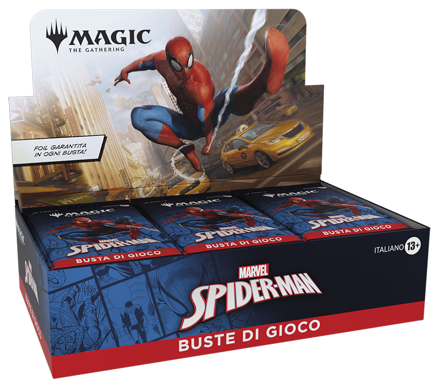 Magic Marvel's Spider Man Play Booster Box ITA