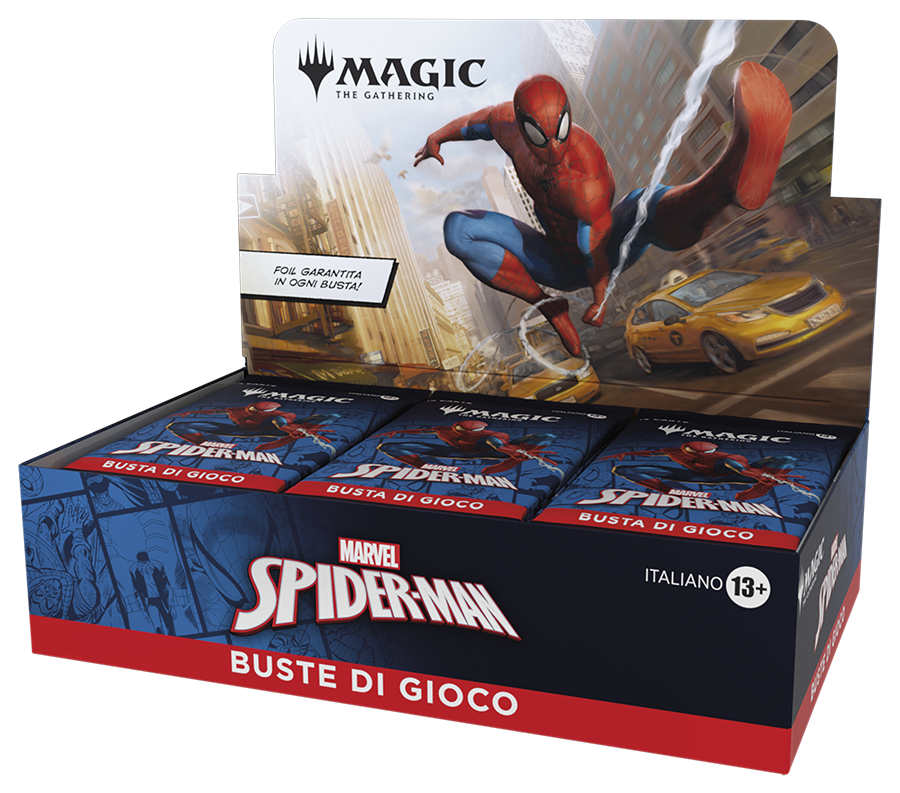 Magic Marvel's Spider Man Play Booster Box ITA