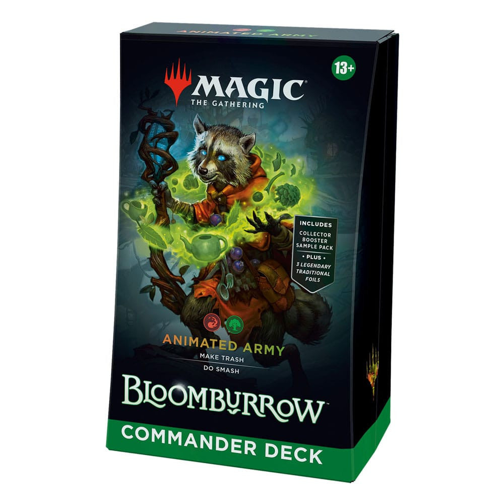 Magic the Gathering Bloomburrow Animated Army Commander Deck