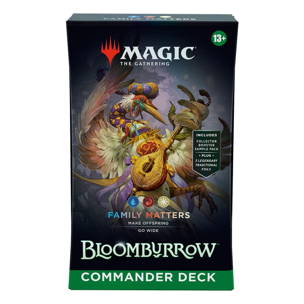 Magic the Gathering Bloomburrow Family Matters Commander Deck ENG