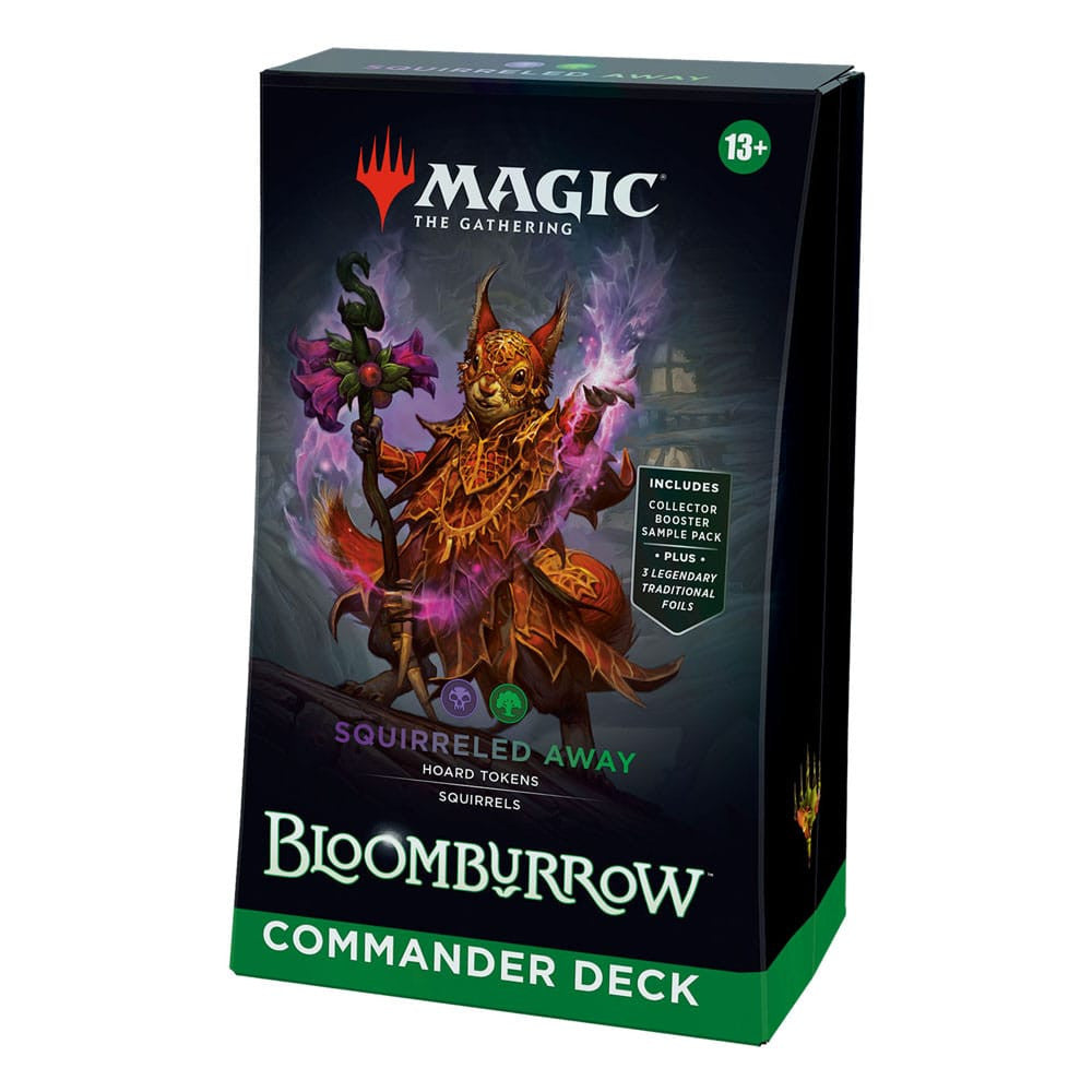 Magic the Gathering Bloomburrow Squirreled Away Commander Deck