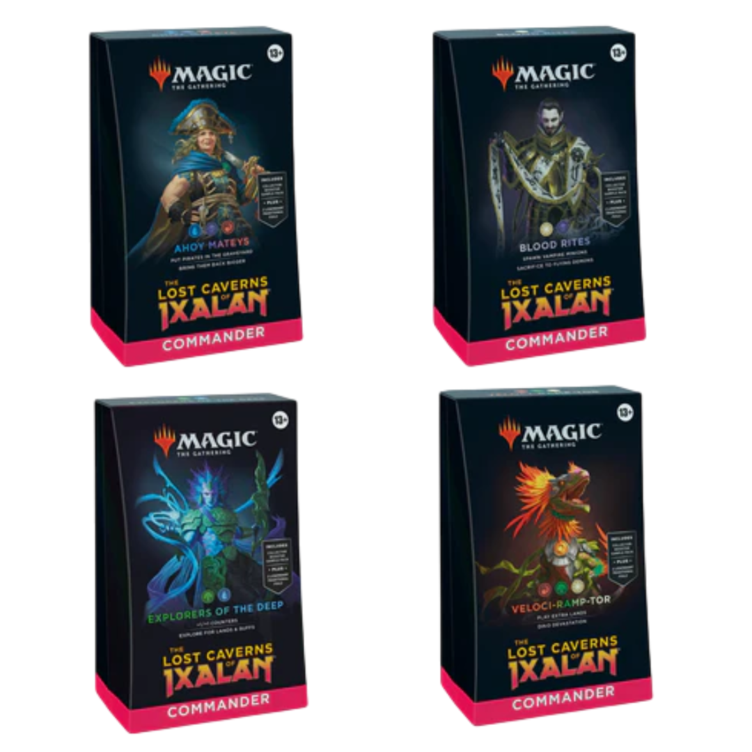 Magic Commander Deck The Lost Caverns of Ixalan Set EN