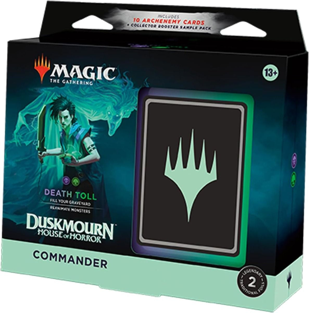 Magic Duskmourn House of Horrors Death Toll Commander Deck ENG