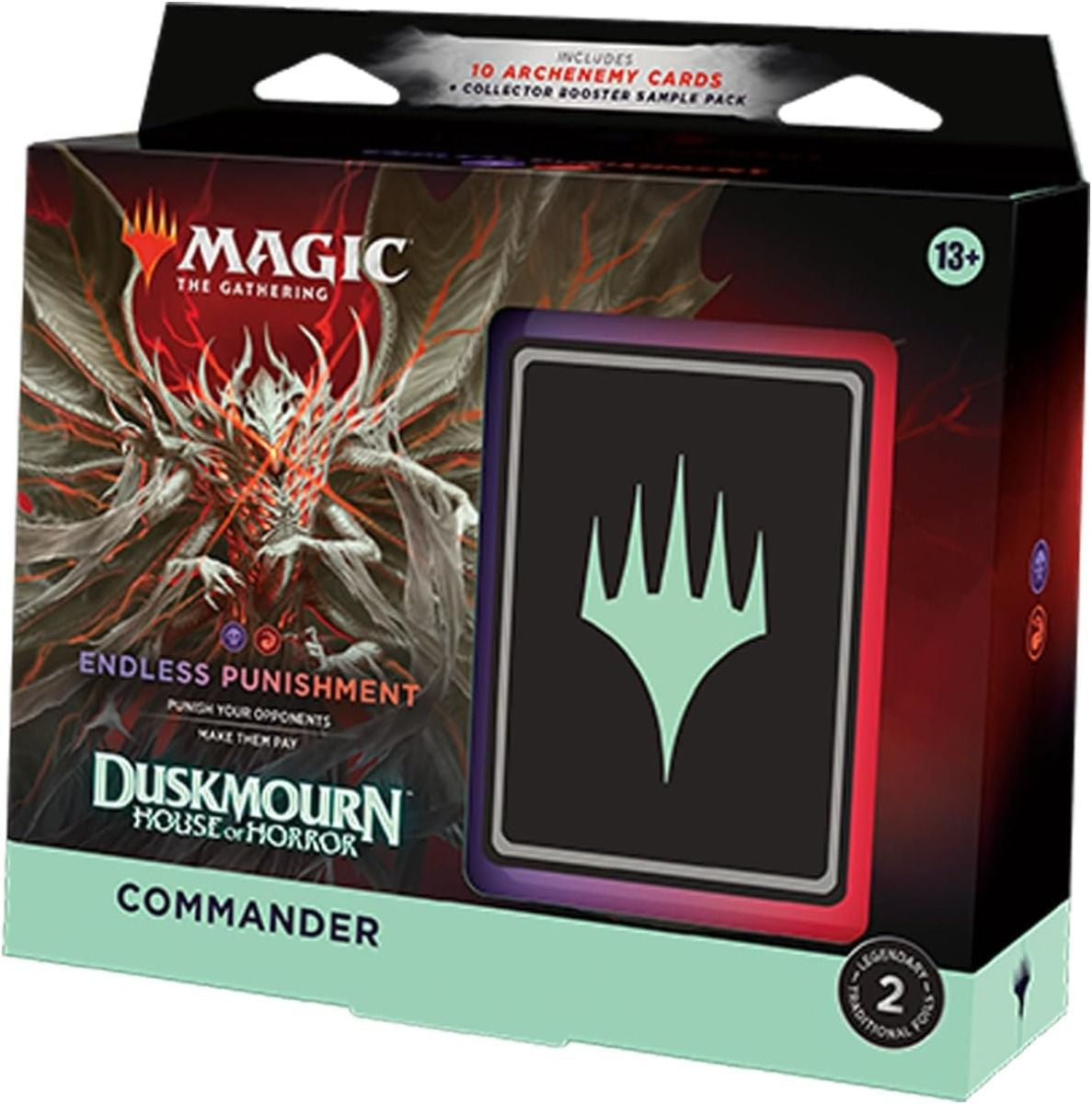 Magic Duskmourn House of Horrors Endless Punishment Commander Deck ENG