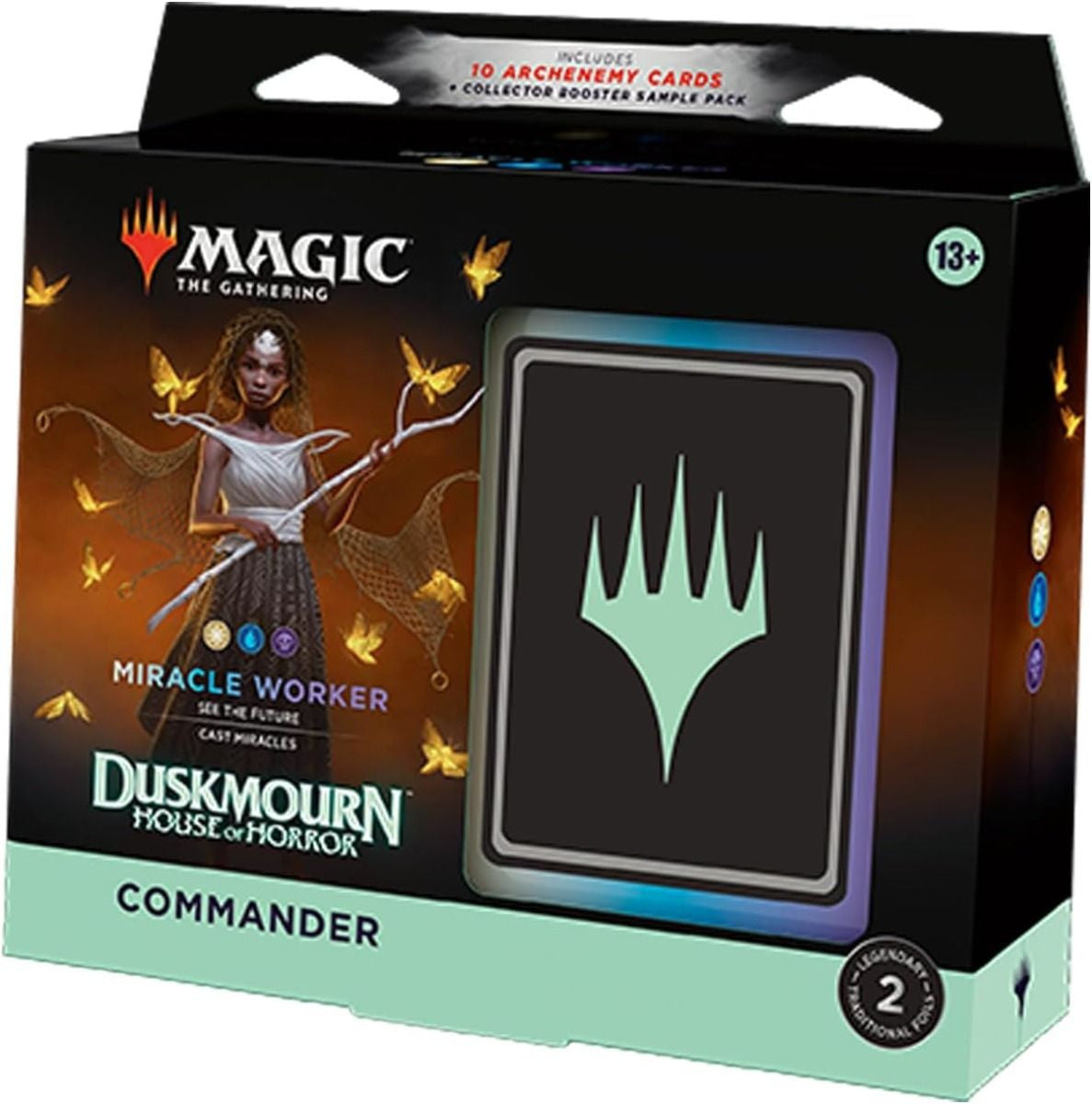 Magic Duskmourn House of Horrors Miracle Worker Commander Deck ENG