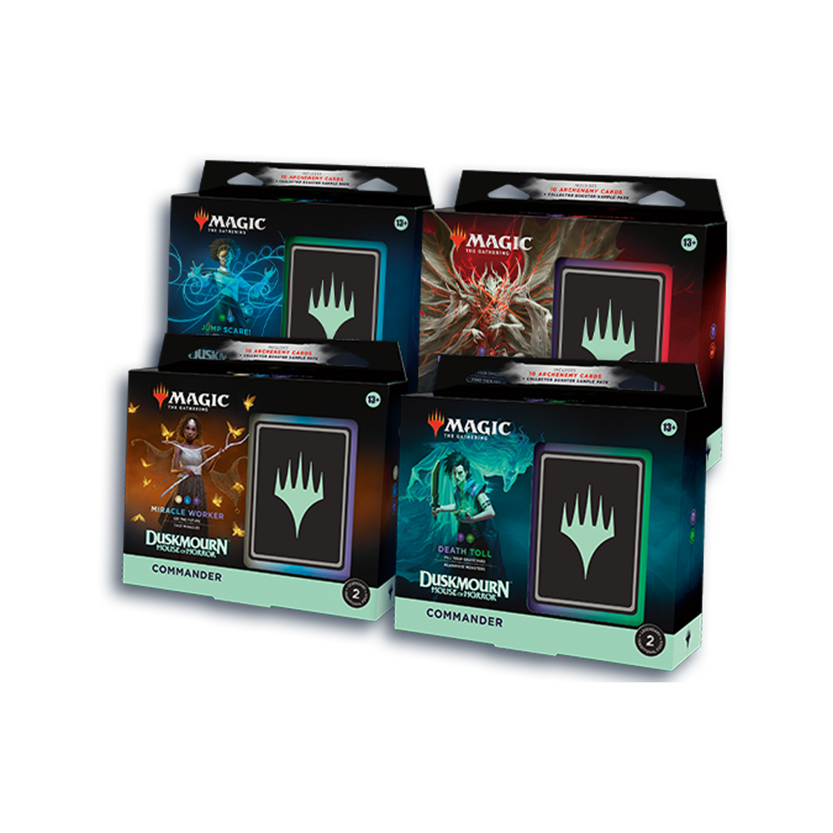 Magic Duskmourn House of Horrors Set 4 Commander Deck ENG