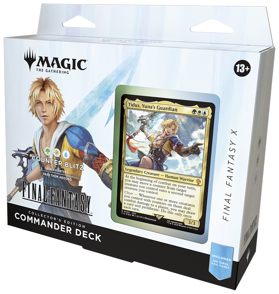 Magic Final Fantasy Collector's Commander Display 4 Deck - ENG