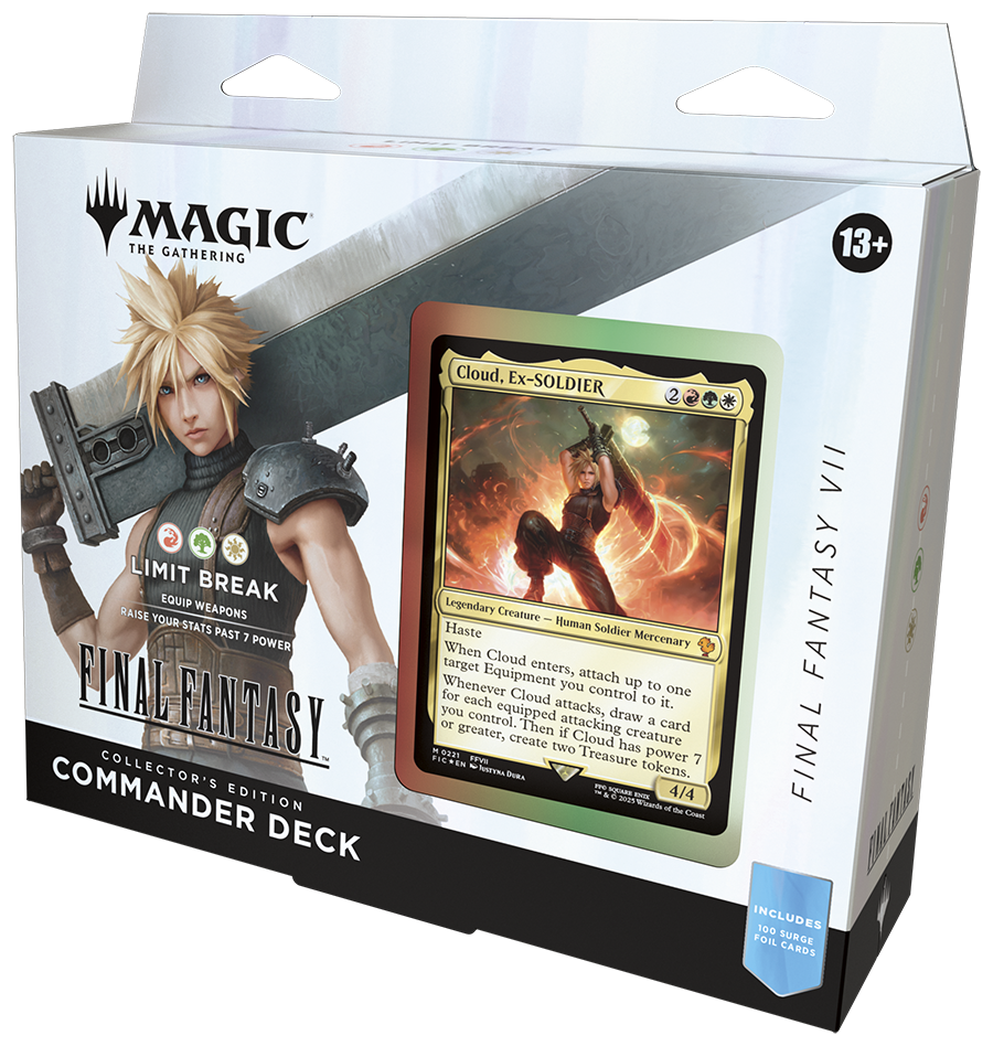 Magic Final Fantasy Collector's Commander Display 4 Deck ENG