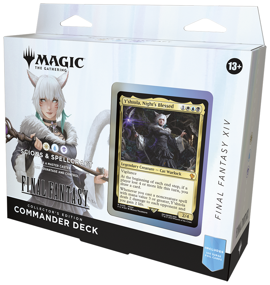 Magic Final Fantasy Collector's Commander Display 4 Deck ENG