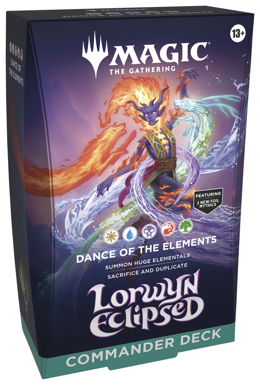 Magic Lorwyn Eclipsed Commander Deck Dance of the Elements Blight Curse ENG