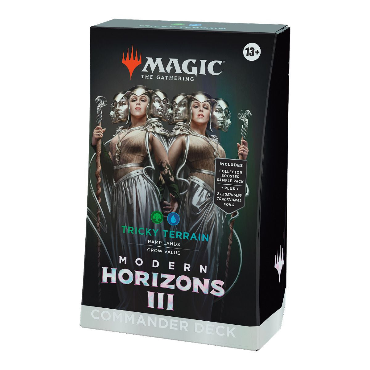 Magic Modern Horizons 3 Commander Deck Tricky Terrain EN