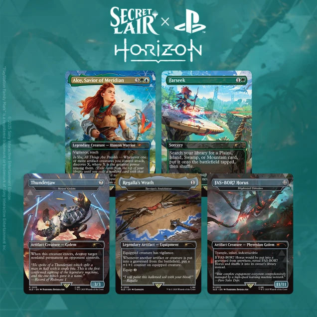 Magic Secret Lair x Playstation Horizon: Into the Forbidden West