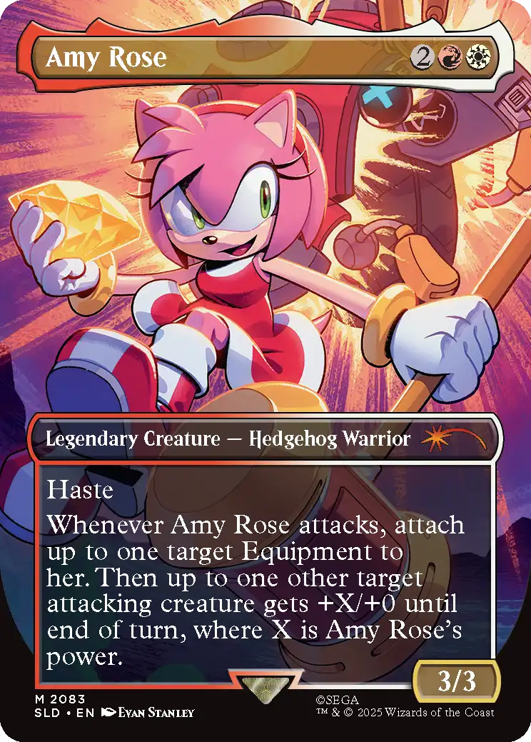 Magic Secret Lair x Sonic SuperDrop Friends & Foes No Foil