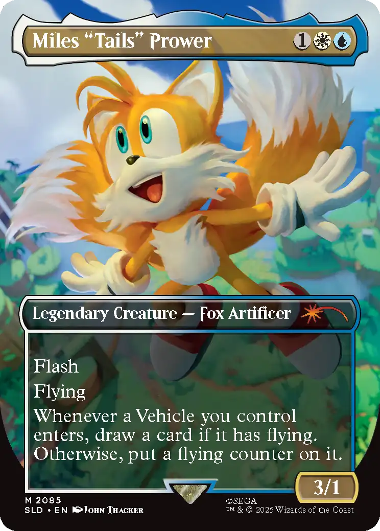Magic Secret Lair x Sonic SuperDrop Friends & Foes No Foil