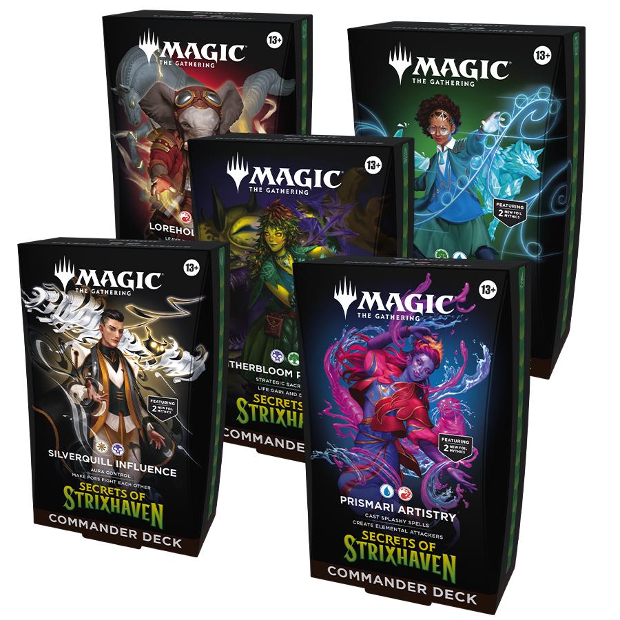 Magic Secrets of Strixhaven Commander Deck Set ENG