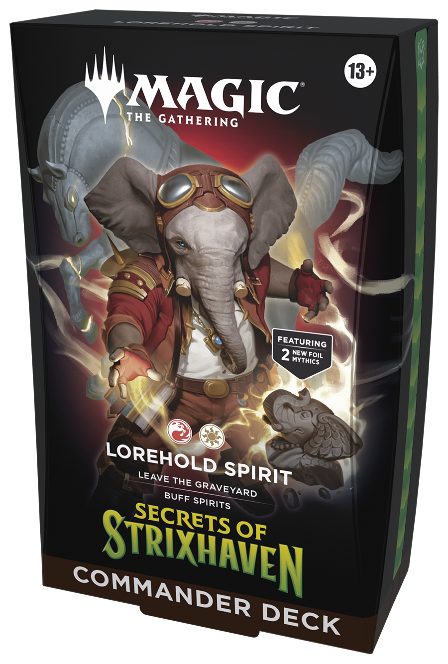 Magic Secrets of Strixhaven Commander Deck Set ENG