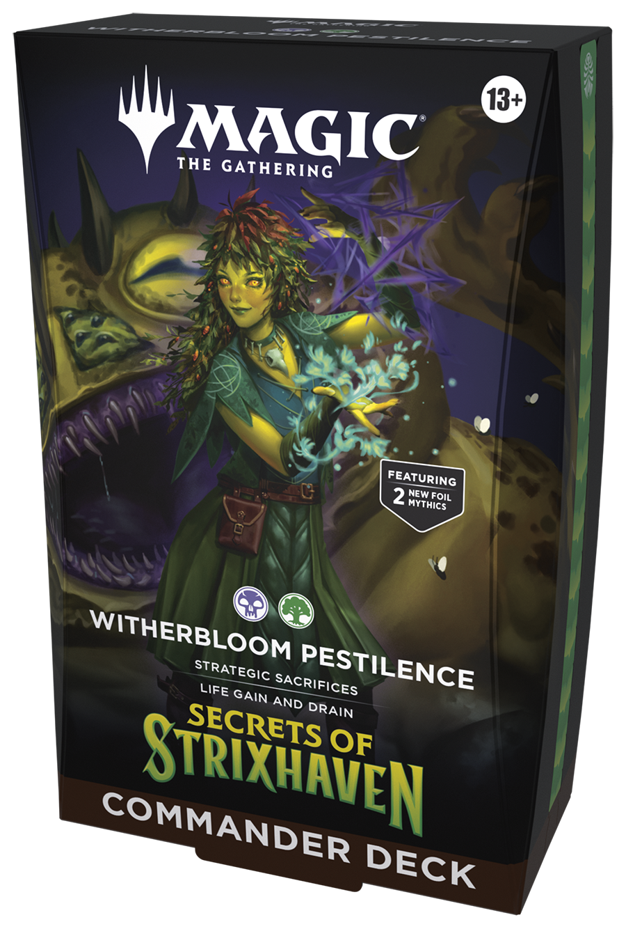 Magic Secrets of Strixhaven Commander Deck Set ENG