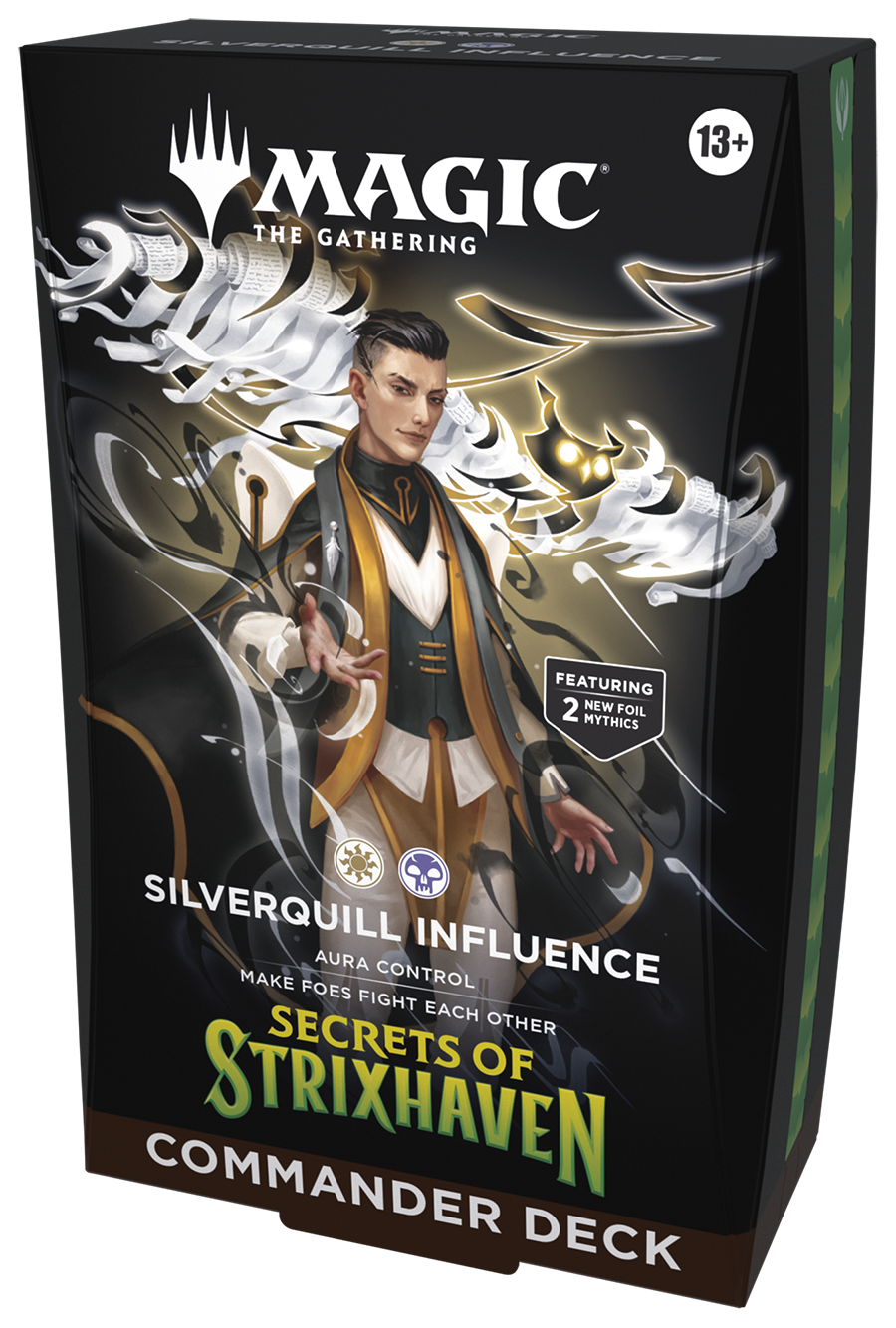 Magic Secrets of Strixhaven Commander Deck Set ENG