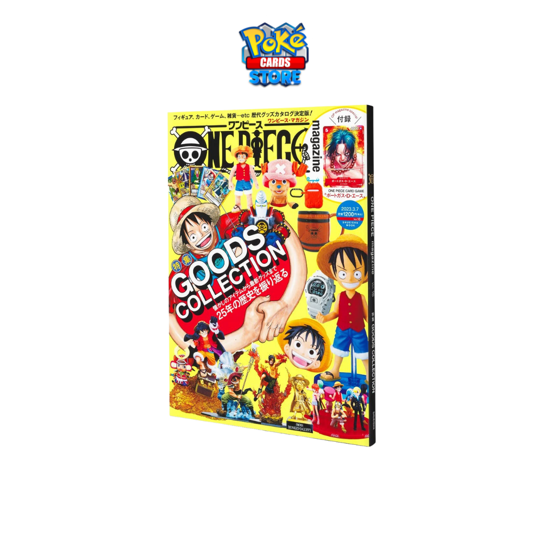 One Piece magazine Vol.16 - One Piece Card Game Ace Promo front