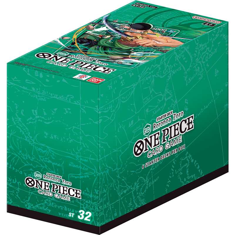 One Piece Card Game Starter Deck Green Roronoa Zoro ST32 ENG