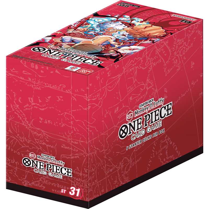 One Piece Card Game Starter Deck Red Monkey D. Luffy ST31 ENG