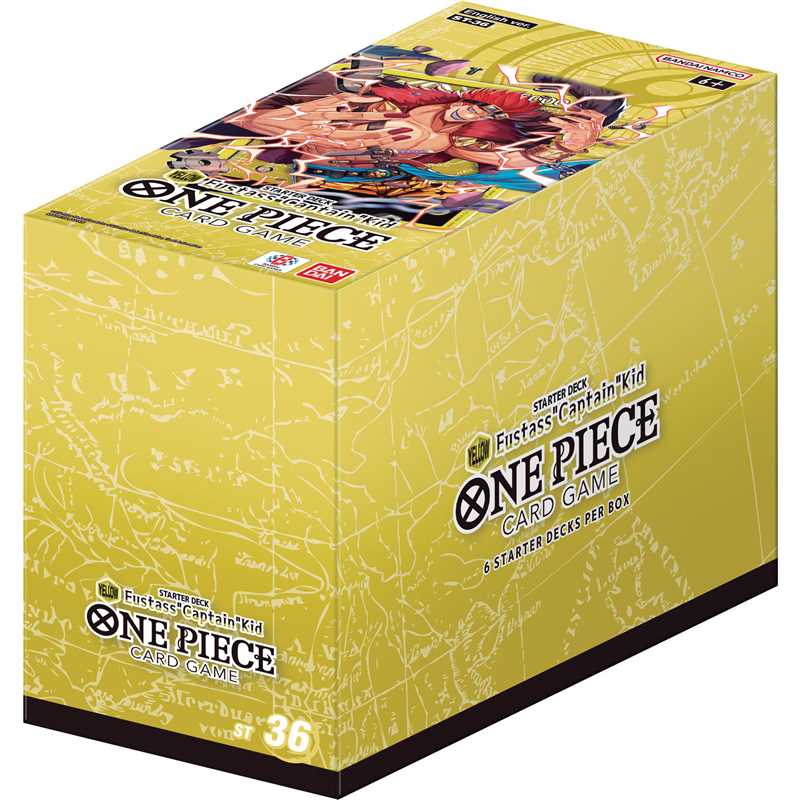 One Piece Card Game Starter Deck Yellow Eustass Kid ST-36 ENG