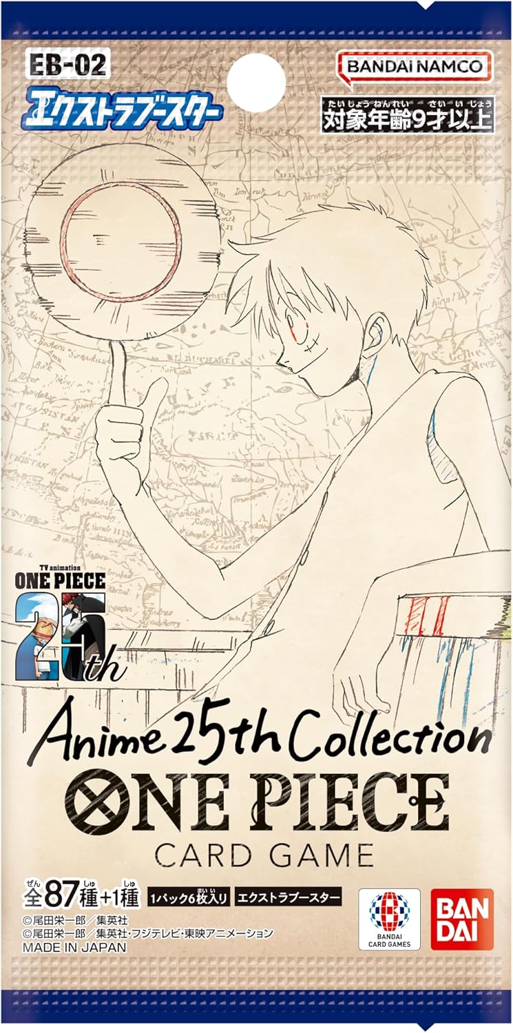 One Piece Card Game Extra Booster Box EB02 Anime 25th Collection Japanese