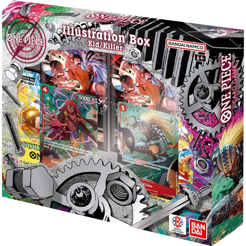 One Piece Card Game Illustration Box IB07 + IB08 ENG
