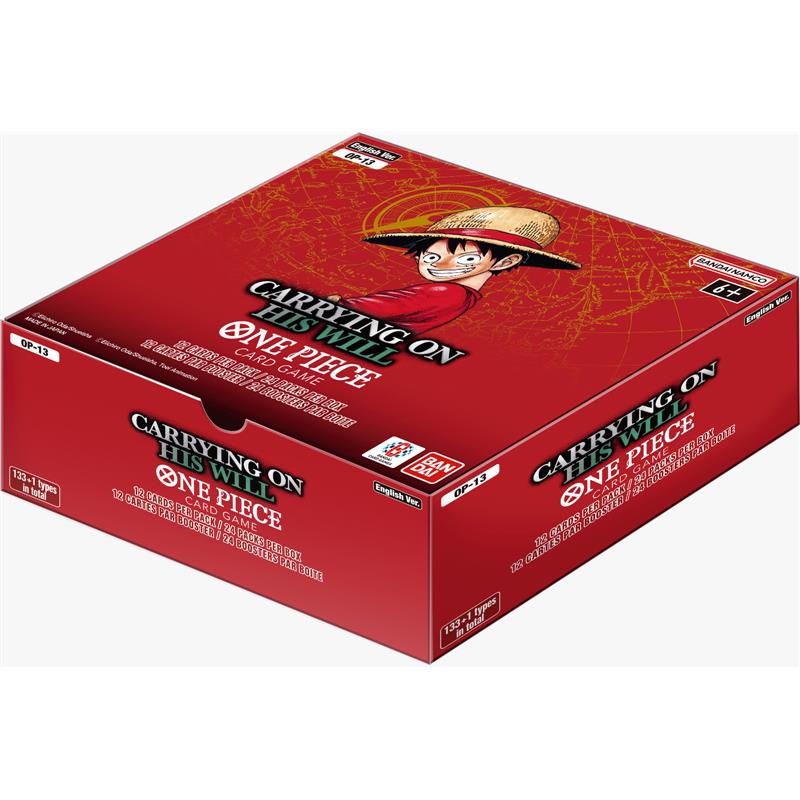 One Piece Card Game OP13 Carrying on His Will Booster Box ENG