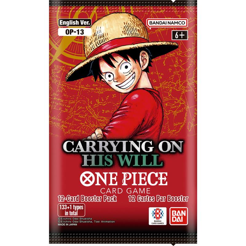One Piece Card Game OP13 Carrying on His Will Sealed Case ENG