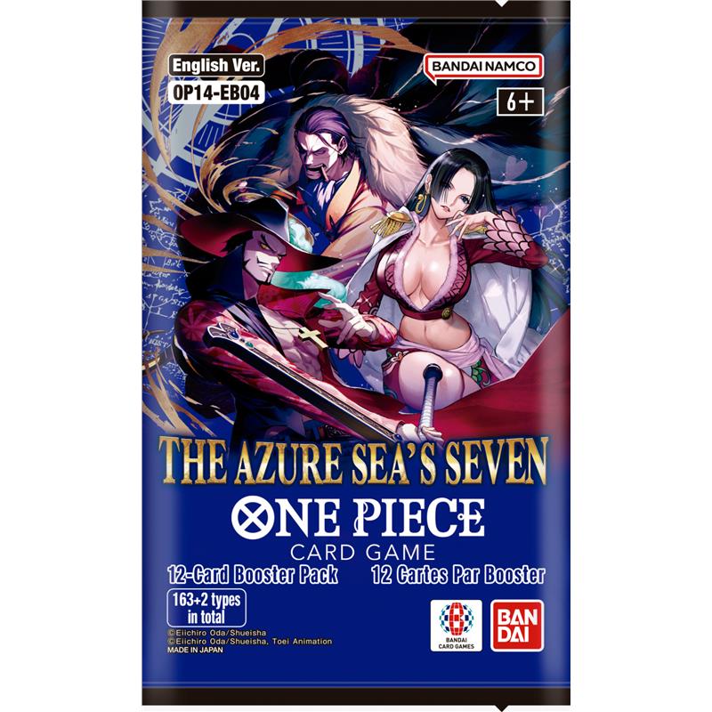 One Piece Card Game OP14 The Azure Sea's Seven Booster Box ENG