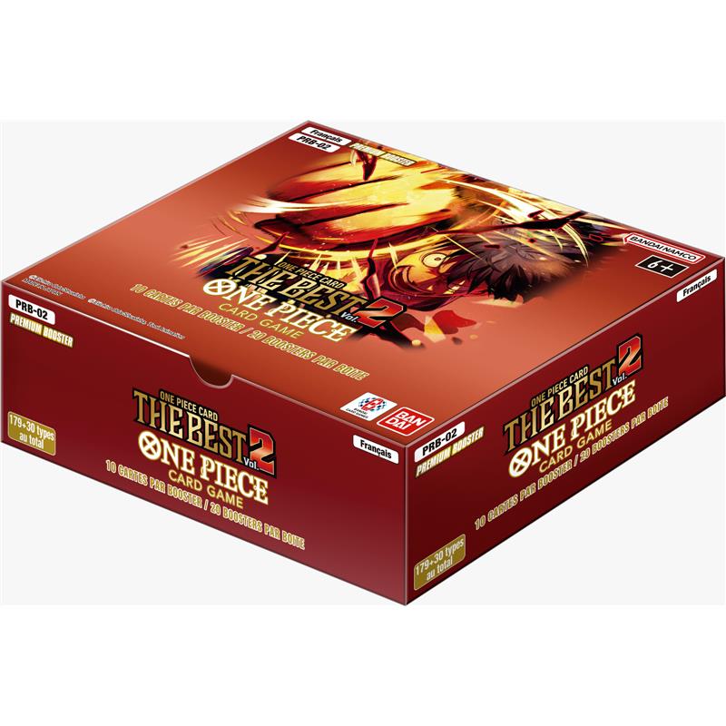 One Piece Card Game PRB02 The Best Vol.2 Premium Booster Box ENG