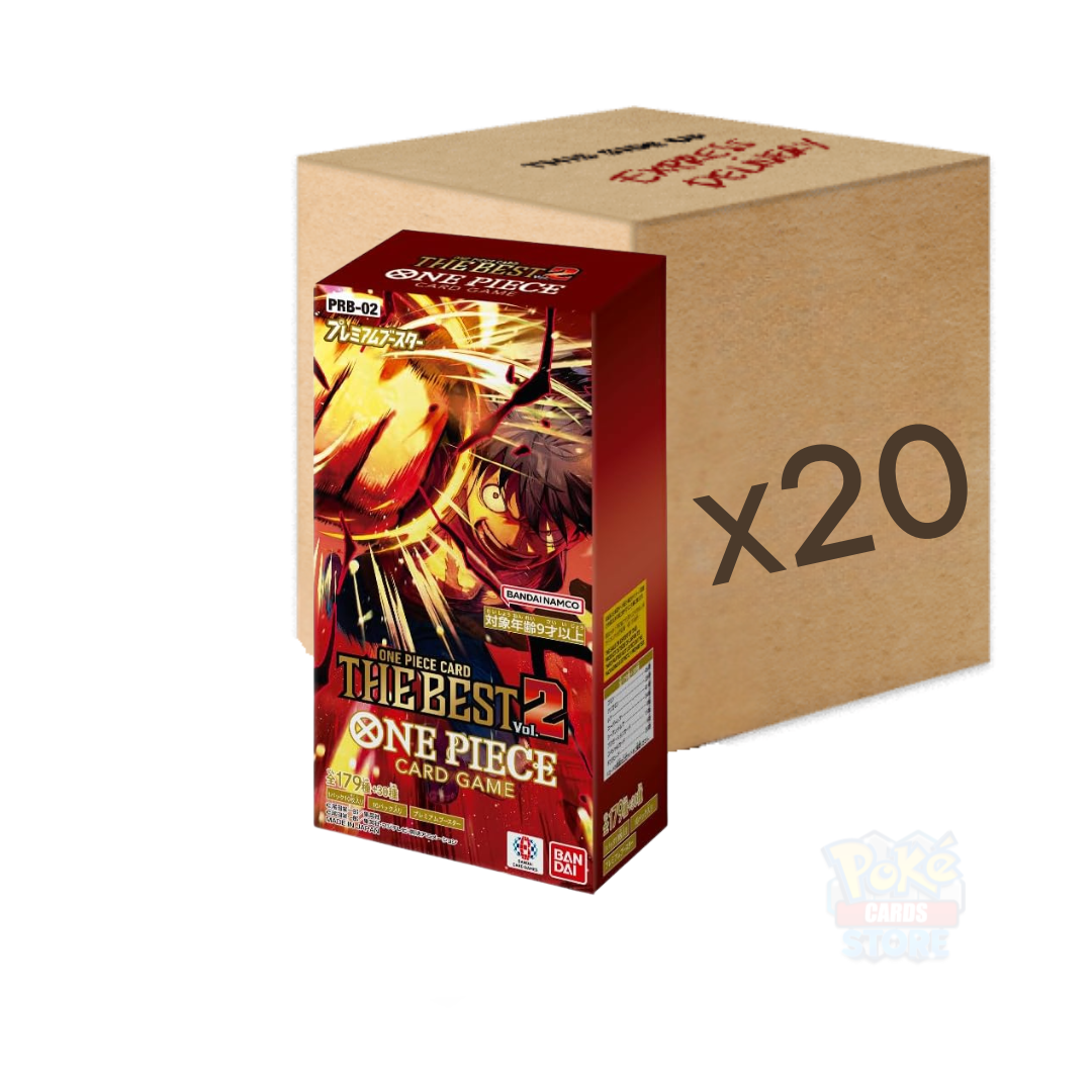 One Piece Card Game PRB02 The Best Vol.2 Premium Case Sealed Japanese