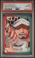 One Piece PSA 10 Trafalgar Law OP01 #002 EN Alternate Art Errata 2022