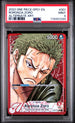 PSA 9 One Piece Roronoa Zoro OP01 #001 Alternate Art English