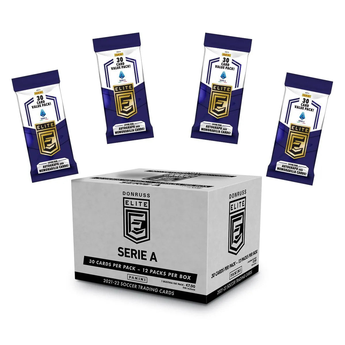 Panini Donruss Elite Serie A 2021-22 Fat Pack Box details