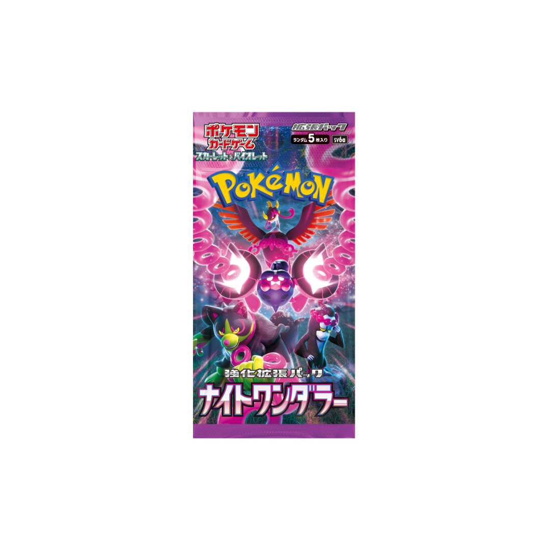 Pokemon Card game night wanderer Sv6a Booster Pack japanese