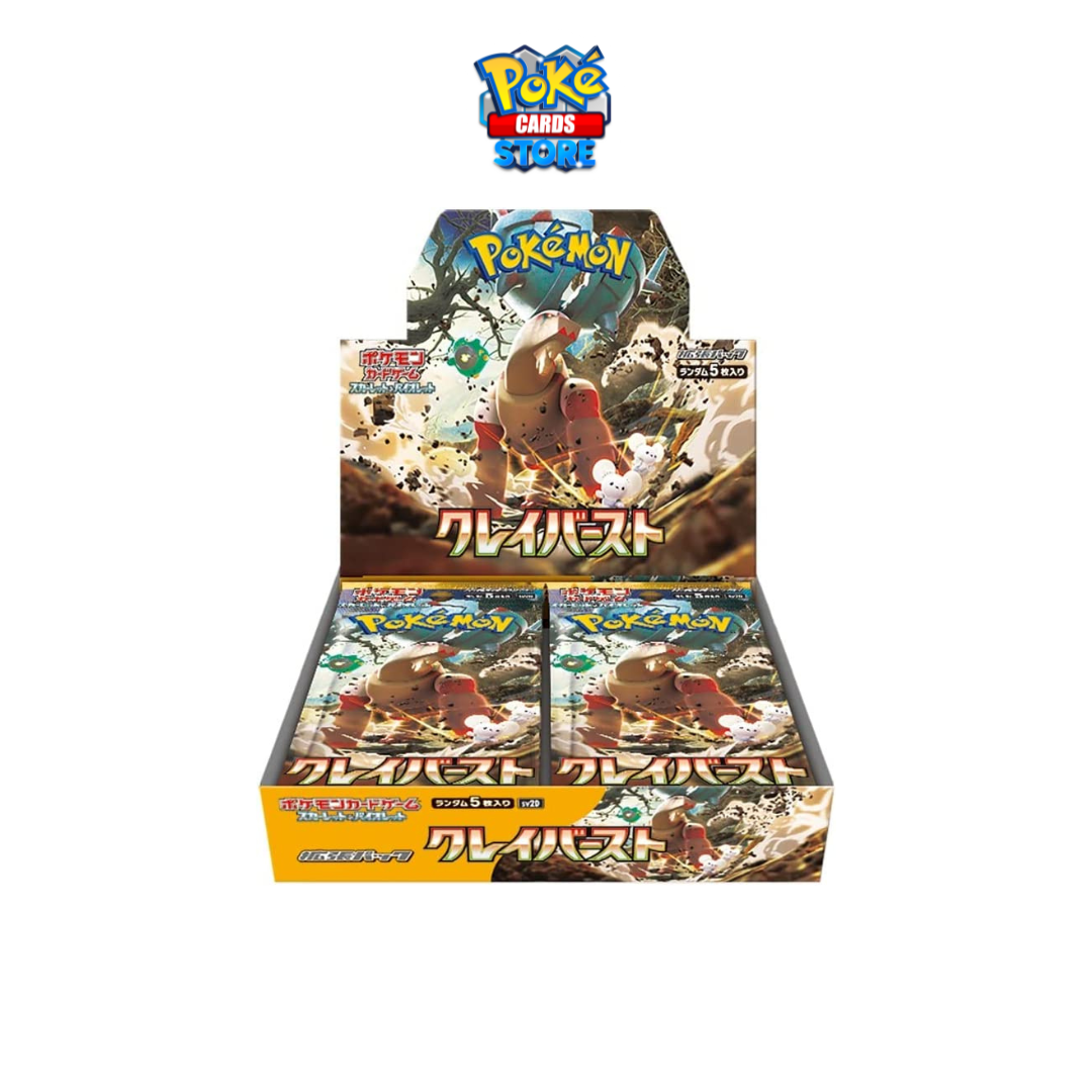 Pokemon Card Game Clay Burst Booster Box sv2D - Jap