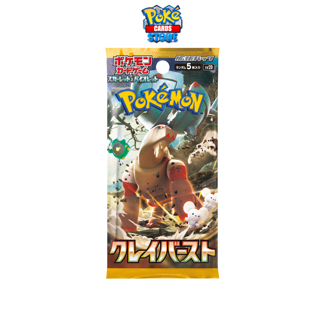 Pokemon Card Game Clay Burst Booster Pack sv2D - Jap