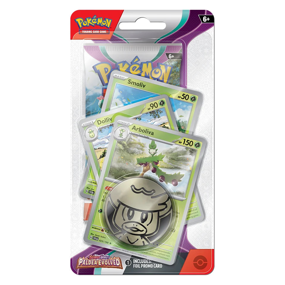 Pokemon Paldea Evolved Premium Checklane Blister ENG
