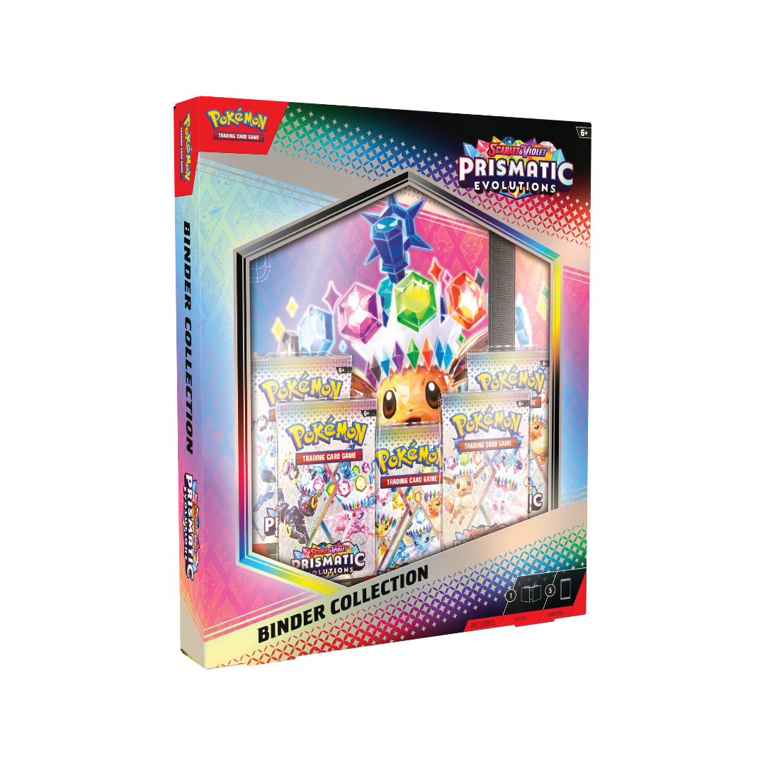 Pokemon Prismatic Evolutions Binder Collection ENG