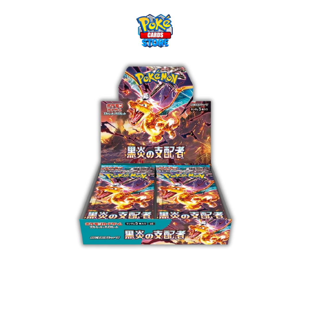 Pokemon Ruler of the Black Flame Booster Box - Sv3 - Jap