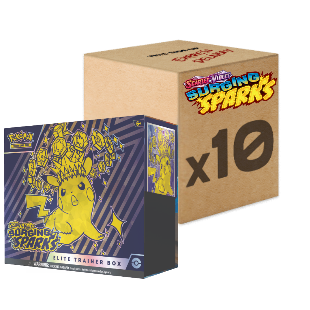 Etb Acrylic Case Pokemon TCG: Surging Sparks Elite Trainer Box (ETB) - 9 Booster Packs, SV08 Set, Factory Sealed 2024 Capsakid 012/191 Sv08: Surging Sparks Etb Acrylic Case Pokemon TCG: Surging Sparks Elite Trainer Box (ETB) - 9 Booster Packs, SV08 Set, Factory Sealed 2024 Capsakid 012/191 Sv08: Surging Sparks