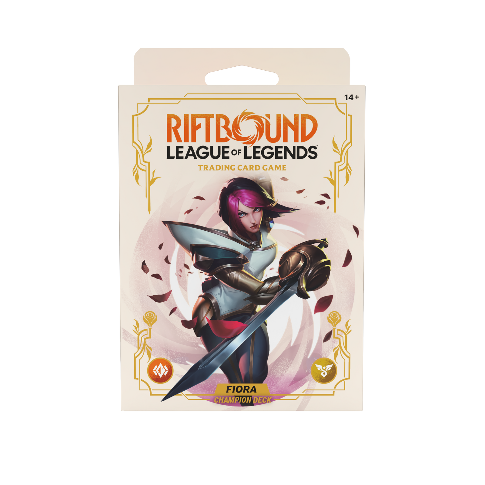Riftbound League of Legends Spiritforged Champion Decks Fiora & Rumble ENG