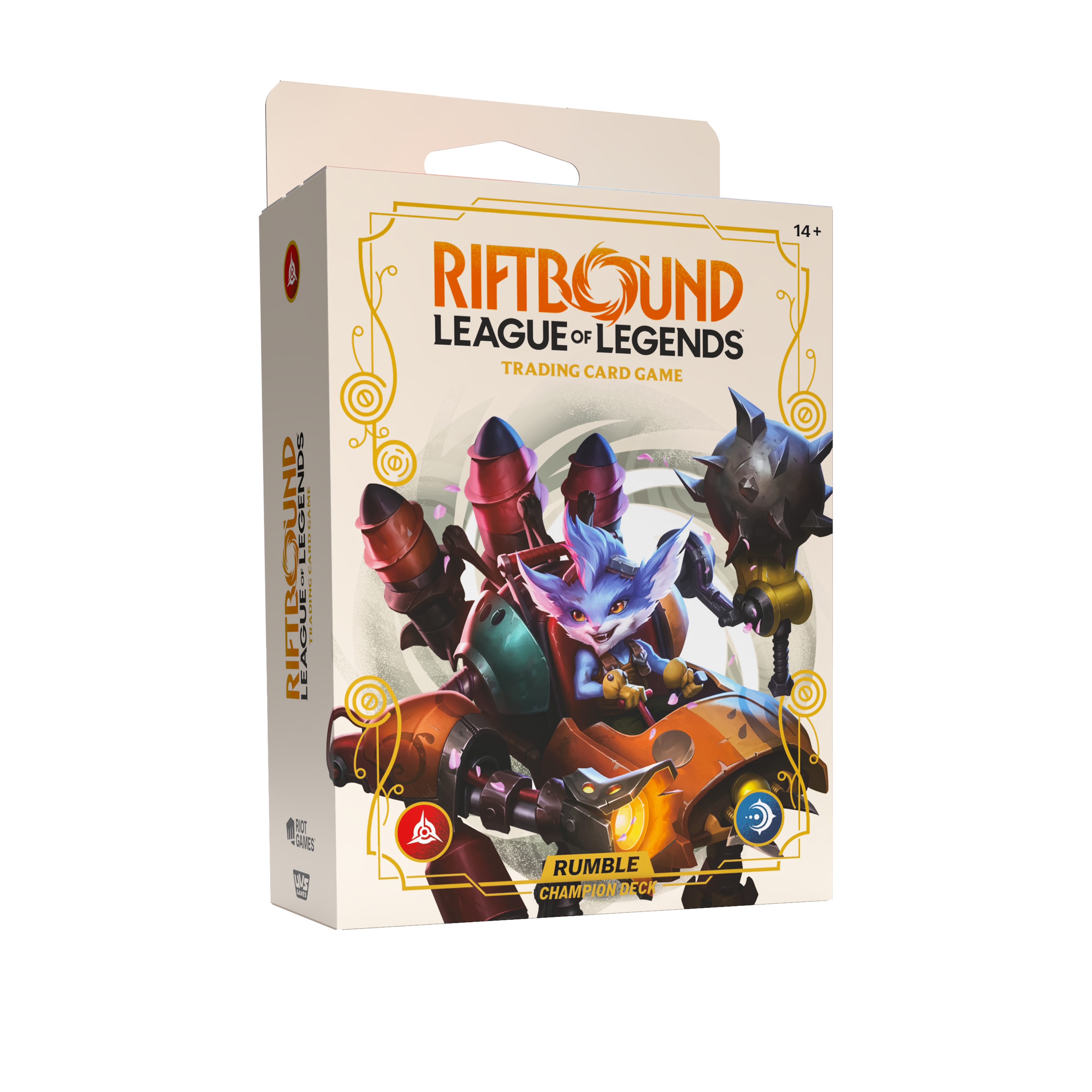 Riftbound League of Legends Spiritforged Champion Decks Fiora & Rumble ENG