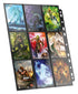 Ultimate Guard - Confezione 10 Fogli a 9+9 tasche Side-Load Black cards